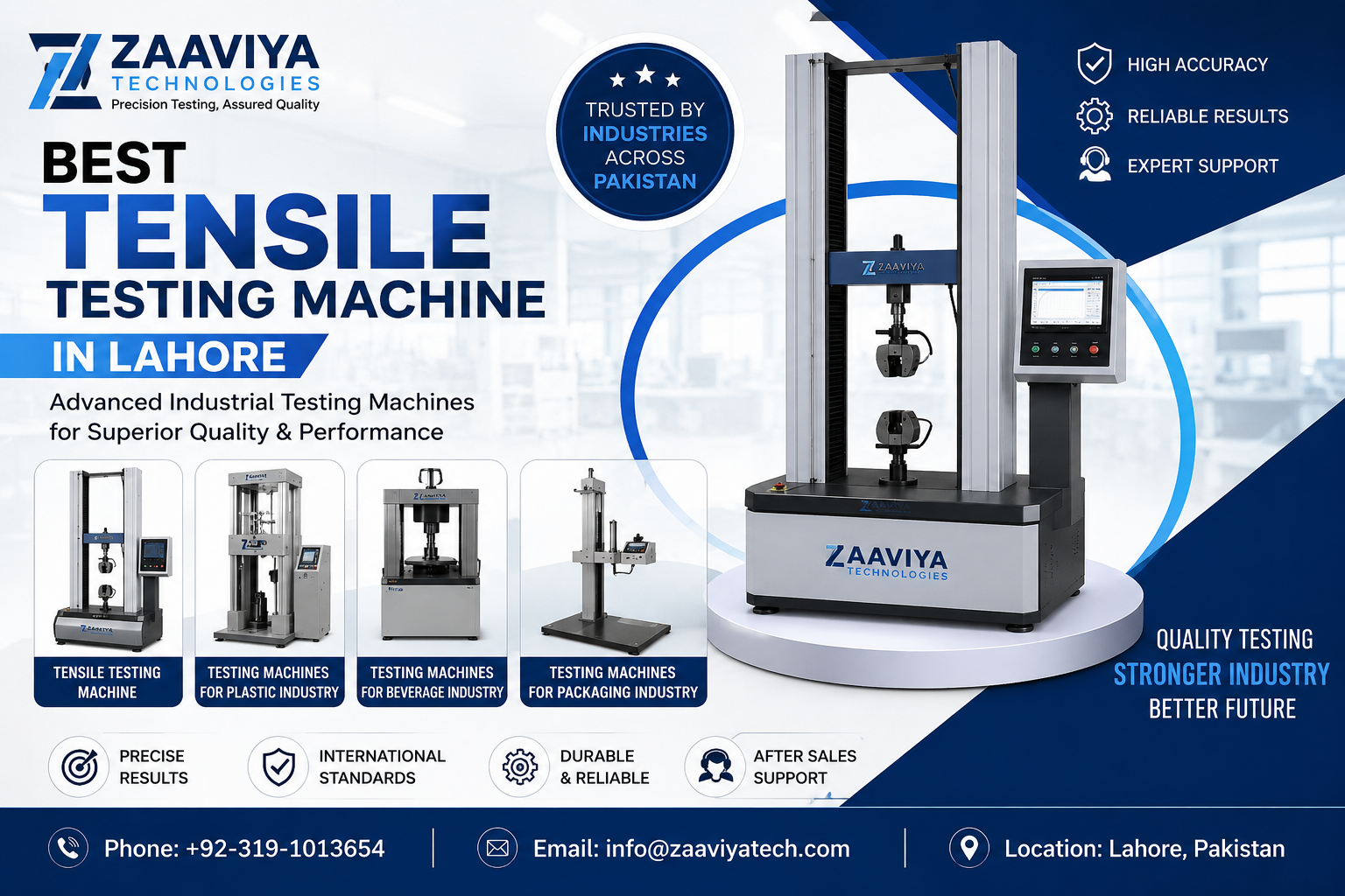 tensile testing machines in lahore